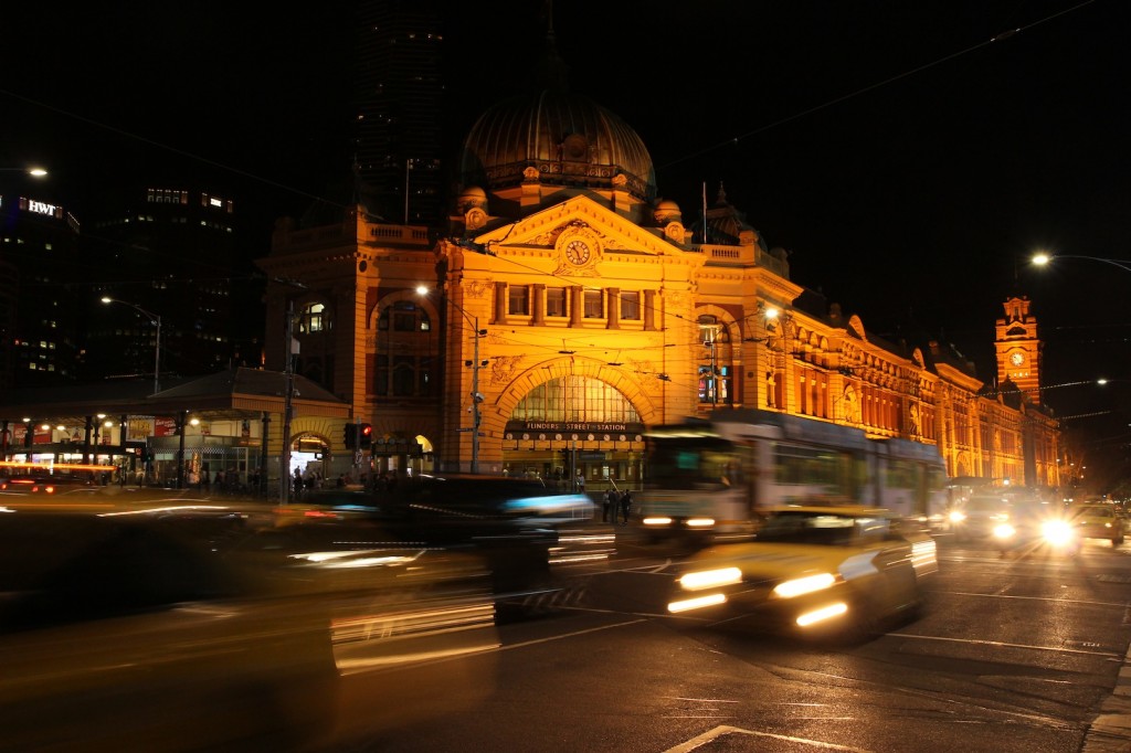 Melbourne's Flinder St Station - Image Dylan Fox Kearney